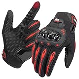 KEMIMOTO Gants de moto pour homme, gants de moto d'été