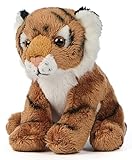 Uni-Toys - Peluche tigre - 15 cm (longueur) - Doudou