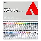 Holbein Acrylic la Gouache Set 36 Color Set (Japan