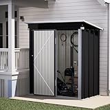 UDPATIO Abri extérieur en métal 162 x 92 x 180 cm,