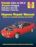 Honda Civic, Cr-V & Acura Integra 1994 Thru 2001 Haynes