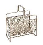 HAKU Möbel porte revues or, métal - Dim.: L 37 cm x