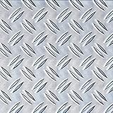 GAH-Alberts 466756 Plaque texturée gaufrée en aluminium