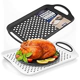 volila Plateau de Service - Paquet de 2 Plateaux Antidérapants