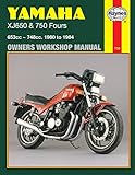 Yamaha XJ650 & 750 Fours (80 - 84) Haynes Repair Manual