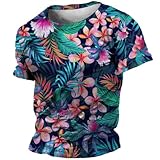 Homme Polo T-Shirt À Manche Courte Summer Hawaii Casual