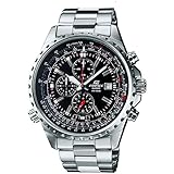 Casio Edifice Montre Homme EF-527D-1AVEF, Noir/Argent,