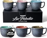 MIAMIO - 6 x 470 ml tasses à café/set de mugs/grande