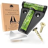 WEIDEBACH ® Mini/petit niveau à bulles magnétique,