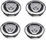 Lot de 4 cache-moyeux pour Jaguar XF XJ-S XJ-6 X-Type