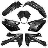 Kit carénages RIEJU 50 MRT 2009-2018-Noir