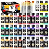 ARTFLY Ensemble de peinture acrylique, 36 couleurs