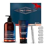 King C. Gillette Idée cadeau pour homme avec rasoir