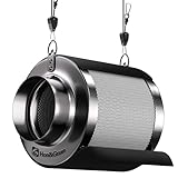 Hon&Guan Filtre à charbon actif Grow 150 mm x 200 mm,