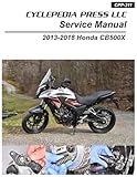 2013-2018 Honda CB500X Cyclepedia Printed Motorcycle