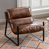 Ya-Home Fauteuil salon chaise de salon en simili cuir,