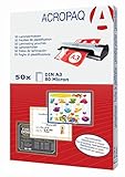 ACROPAQ pochettes de plastification A3-80 microns -