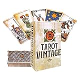 Lot de 78 cartes de tarot vintage Rider Waite pour