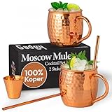 Ensemble de verres à Moscow Mule Gadgy - Ensemble de