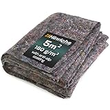 Hinrichs Couverture Protection 1 m x 5 m = 5 m² - Couverture