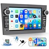 CAMECHO Autoradio Android 13 2DIN pour Opel Corsa Astra