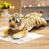 TRAVELKNOT Géant Peluche Tigre Réaliste Tigre Peluches