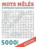 Mots Meles Adultes 5000 Mots: Mots Caches Grand Format