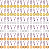 Lot de 45 médailles en plastique pour enfants, médailles