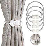 4 Pièces Embrasse Rideau Magnétiques Attaches Rideau,