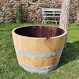 Demi tonneau en chêne, tonneau à vin, barrique, tonneau