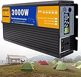 3000W 4000W 5000W 6000W 8000W Convertisseur à onde